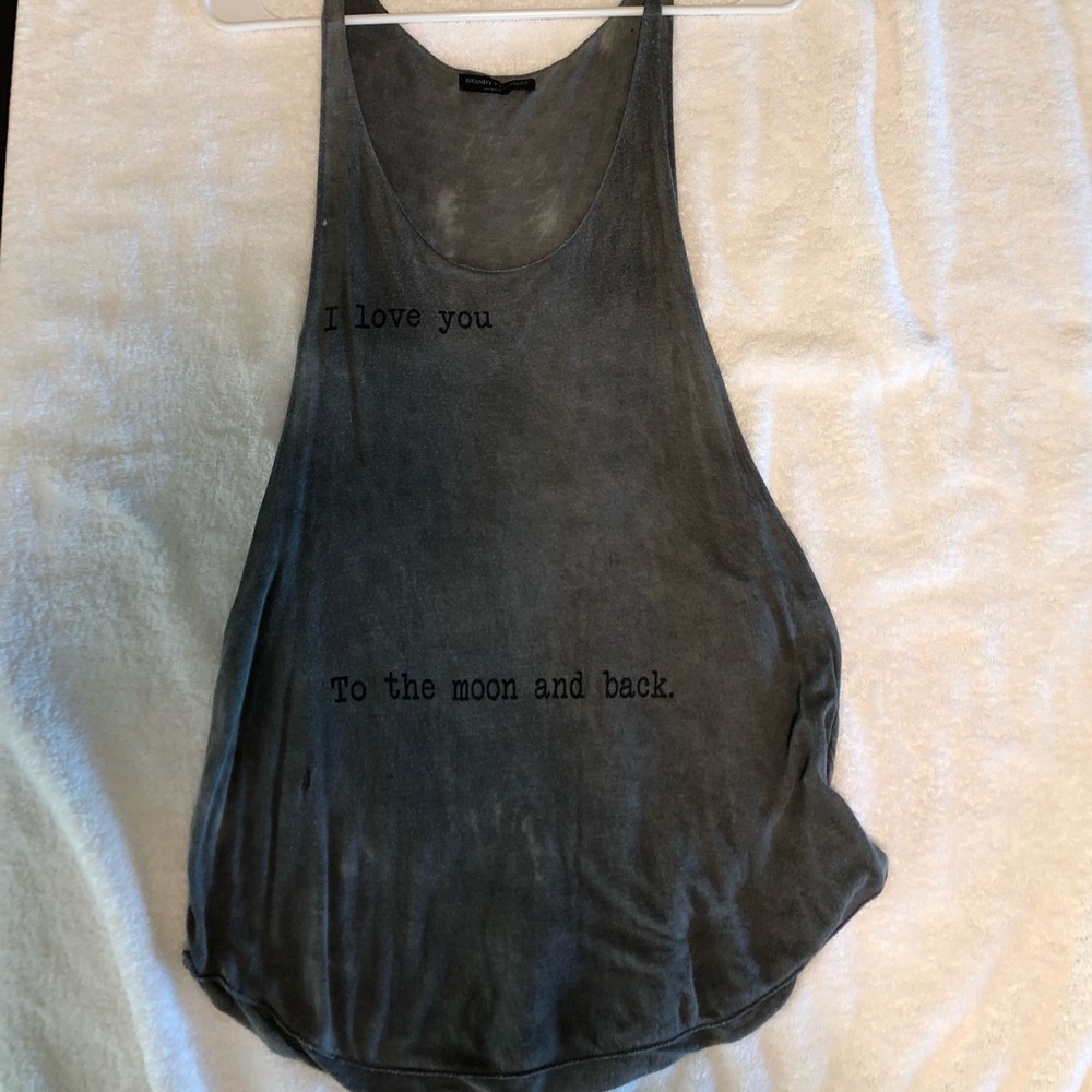 Brandy Melville longline tank